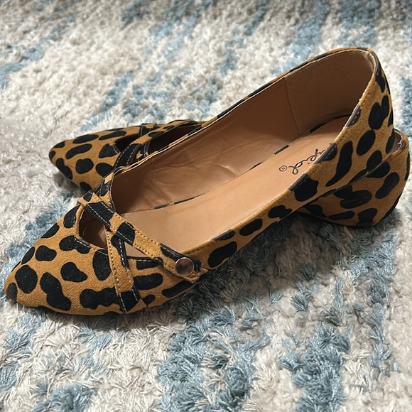 Qupid Leopard flats - Picture 3 of 5
